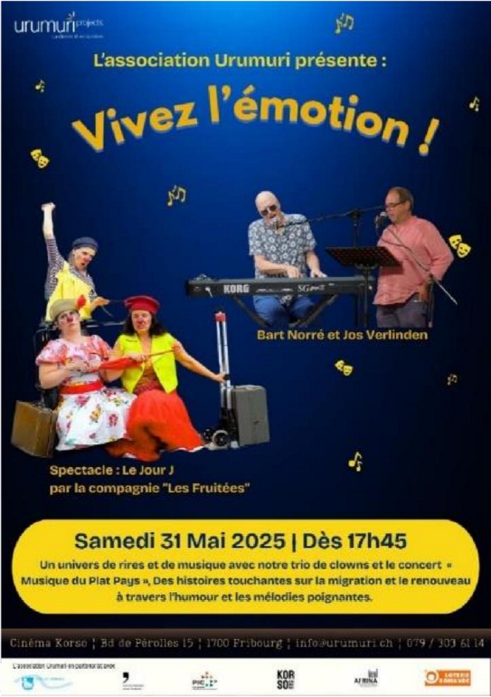 Concert Â« Vivez lâ€™Ã©motion Â» / Musique du Plat Pays