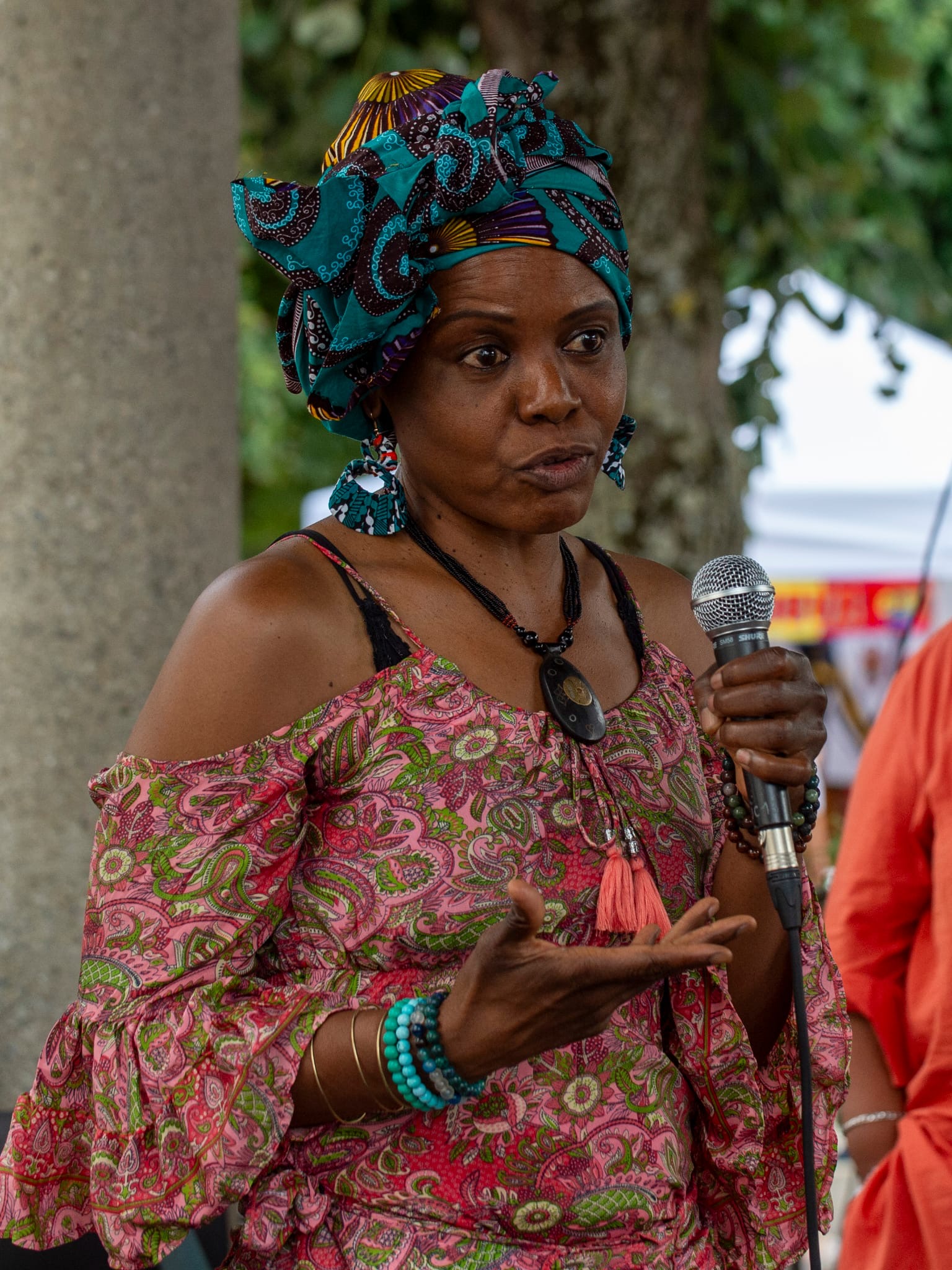 Iyabumi Lalèyê Fondatrice d'Alafia- la voie de l'union. Créatrice de l'Espace Oshoun depuis 2008